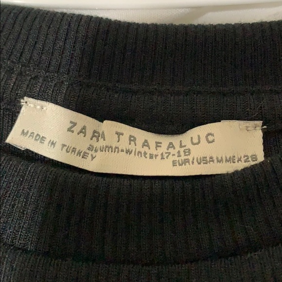 Ribbed Zara crop pearl tee - Picture 4 of 5